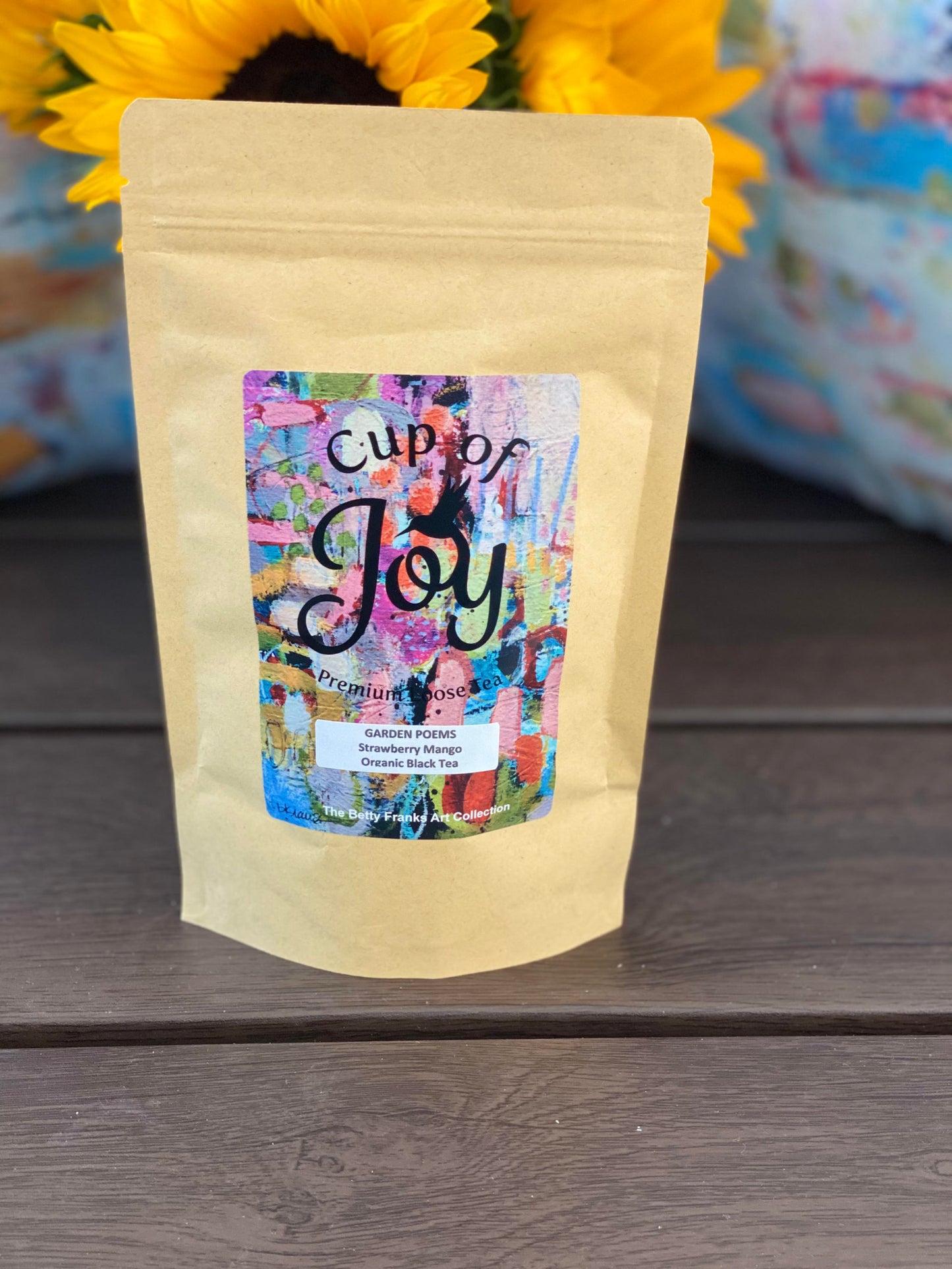 Black Organic: Garden Poem - Strawberry Mango