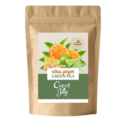 Citrus Ginger Green Tea